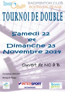 affiche tournoi BCBP