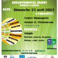 Le Tamis Guilherandais en Vivarais badminton vous accueille pour l’avant-dernier TDJ de la saison le dimanche 23 avril 2023 au Centre Omnisports. Le tournoi est ouvert des minibads aux juniors […]