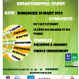 Le club du Vivarais Badminton 07 vous donne rendez-vous le dimanche 10 mars 2024 au gymnase de Vals-les-Bains pour une nouvelle étape des TDJ. Ce tournoi est ouvert pour les […]