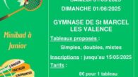 Pour le dernier TDJ de la saison, le Badminton Club Saint-Marcellois vous donne rendez-vous les 31 mai et 01 juin 2025 afin de clôturer le Circuit Jeunes Départemental 2024-2025. Il […]